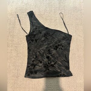 Black Sheer Top by MakeMeChic XS